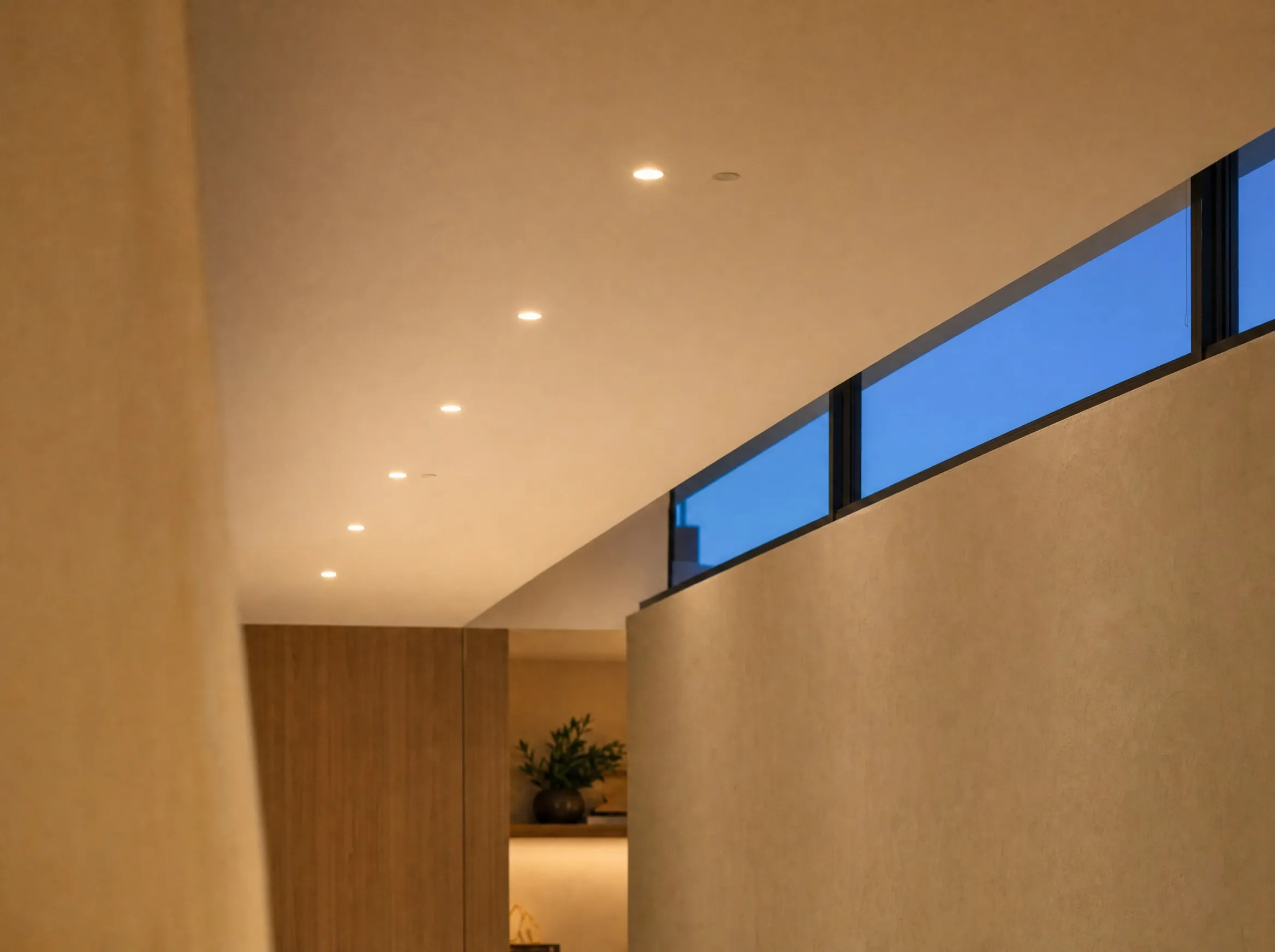 Sensors: Room in the ceiling plane
